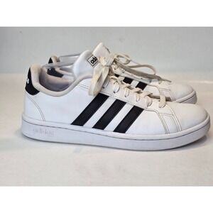 Adidas Grand Court Women's Sneakers Size 9.5 White Leather Casual Shoes F36483